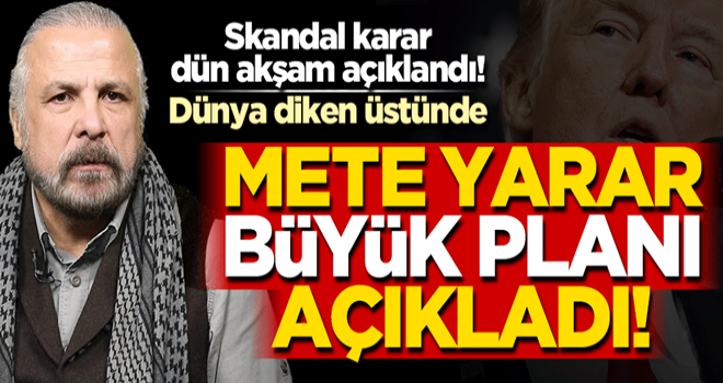 Mete Yarar Evangelistlerin büyük planını açıkladı! "Mesih'in gelmesi için kıyameti zorluyorlar"