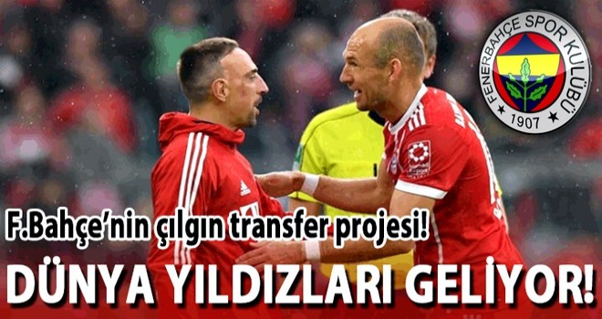 Aziz Yıldırım'ın transfer planı: Robben olmazsa Ribery!