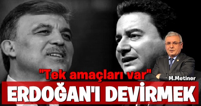 Mehmet Metiner’den Gül ve Babacan’a tepki: Reis size makam bağışlamasaydı, sizi kim tanırdı!