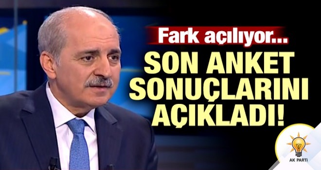 Numan Kurtulmuş: AK Parti seçimin açık ara birinci partisi