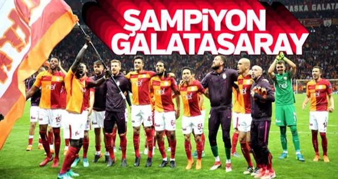 Şampiyon Galatasaray