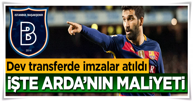 Dev transferde imzalar atıldı! İşte Arda'nın maliyeti