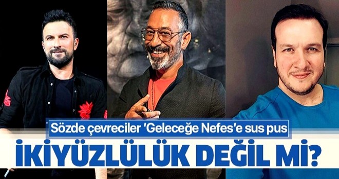 Mevlüt Tezel'den 'Geleceğe Nefes' paylaşımı yapmayan sözde çevreci Tarkan, Şahan ve Cem 'e sert tepki! .