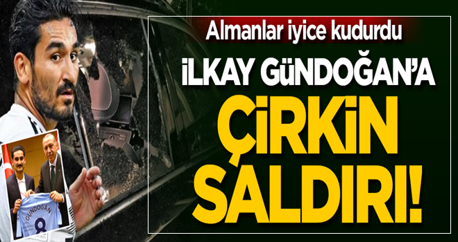 Almanlar iyice kudurdu... İlkay Gündoğan'a saldırı!