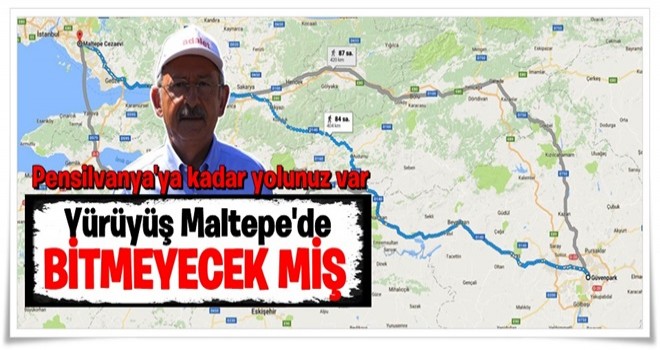 Kılıçdaroğlu: Yürüyüşümüz Maltepe'de bitmeyecek