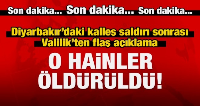 Kalleş saldırıyı düzenleyen teröristler öldürüldü!