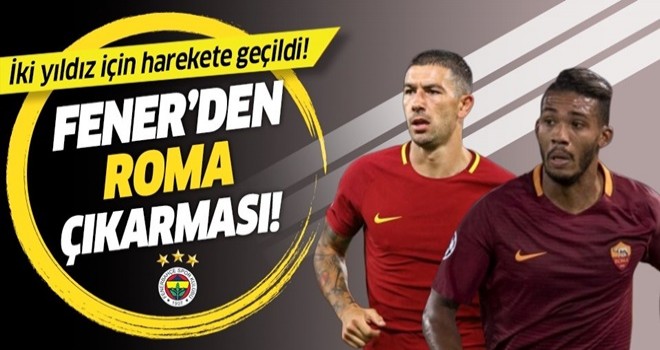 Fenerbahçe'den Roma çıkarması! Aleksandar Kolarov ve Juan Jesus için masaya oturulacak .