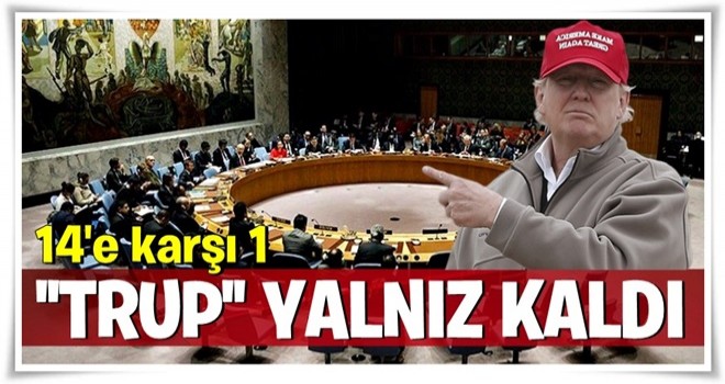 ABD yalnız kaldı