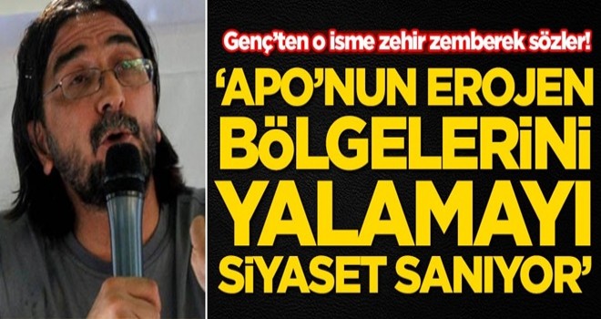 Nihat Genç'ten olay sözler! 'Apo'nun erojen bölgelerini yalamayı siyaset sanıyor'