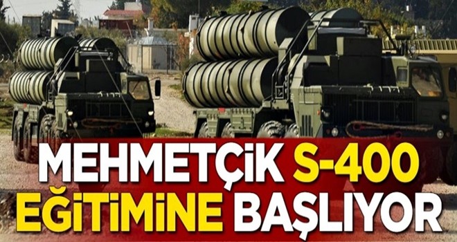 Mehmetçik S-400 füze eğitimine başlıyor