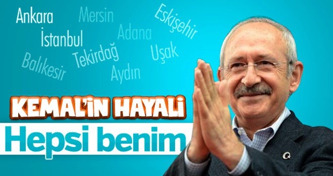 Kılıçdaroğlu'nun hedefi büyükşehirler