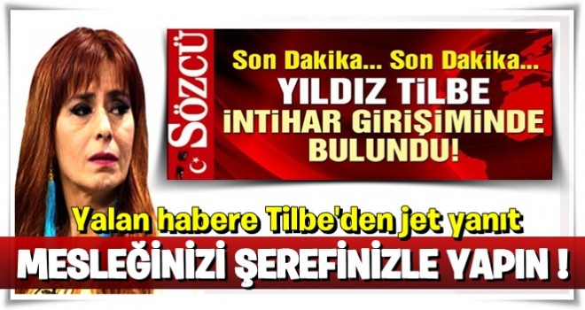 Ünlü sanatçı Yıldız Tilbe intihar mı etti?