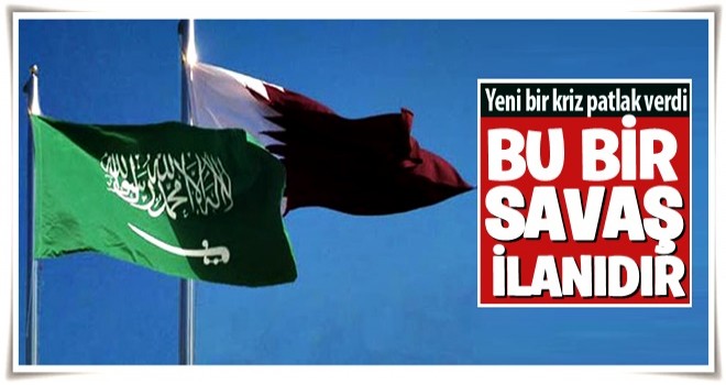 Suudi Arabistan'dan çok sert Katar açıklaması