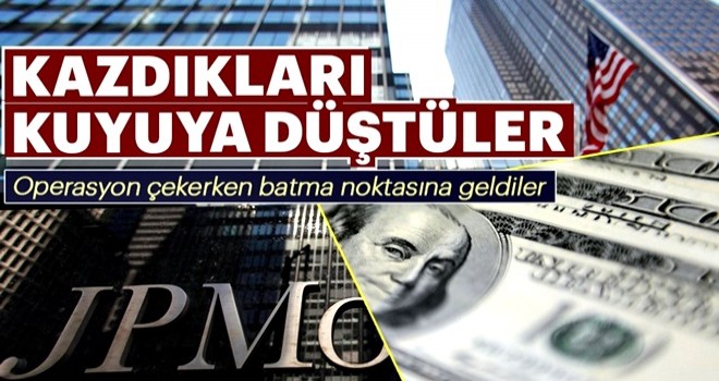 Kazdıkları kuyuya düştüler