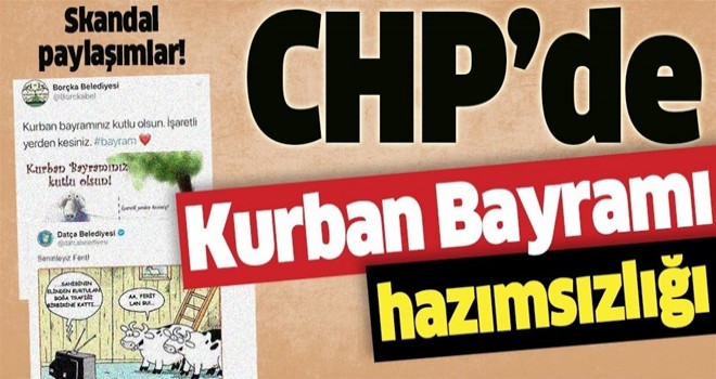 CHP'li belediyelerden kurban karşıtı kampanyaya destek .