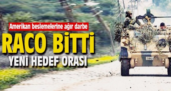 Raco bitti, şimdi hedef Cinderes!