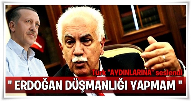 Türk "aydınlarına" seslendi !