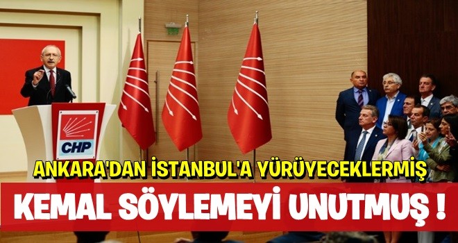 Kılıçdaroğlu söylemeyi unutmuş !