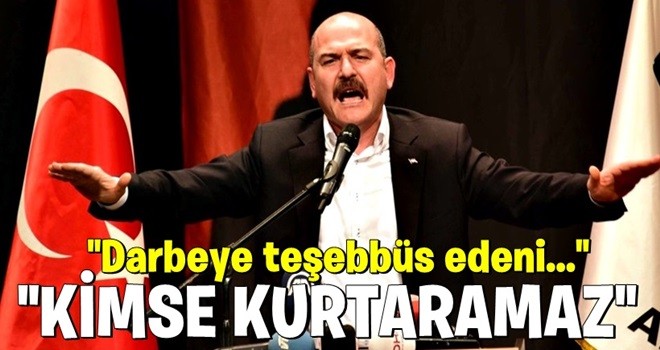 Soylu'dan darbe olasılığı açıklaması