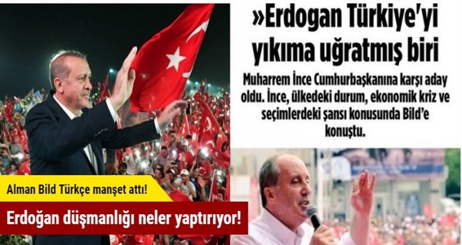 Erdoğan düşmanlığının geldiği son nokta