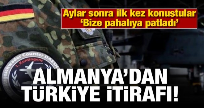 Almanya'dan İncirlik itirafı! 'Bize Pahalıya patladı'