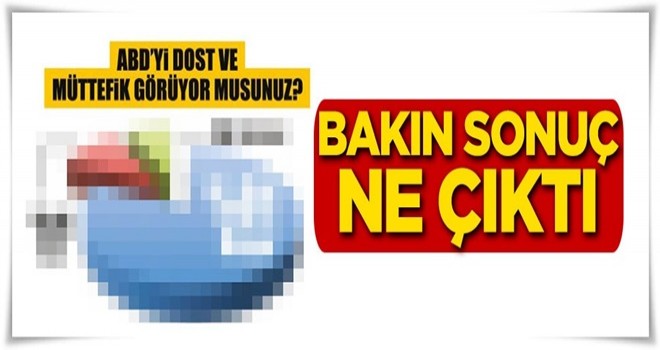 ABD'yi dost ve müttefik görüyor musunuz ?