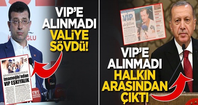 CHP’li aday VIP’e alınmayınca ağzını bozdu! Erdoğan VIP'e alınmayınca halkın arasından çıktı