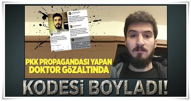 Sosyal medyadan terör propagandası yapan doktor tutuklandı .