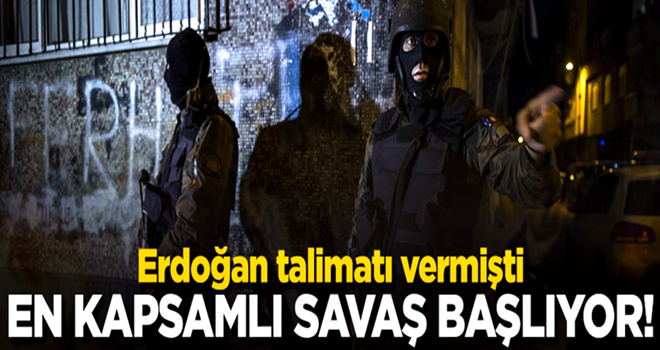 Erdoğan talimatı vermişti...Uyuşturucuya karşı en kapsamlı savaş başlıyor!