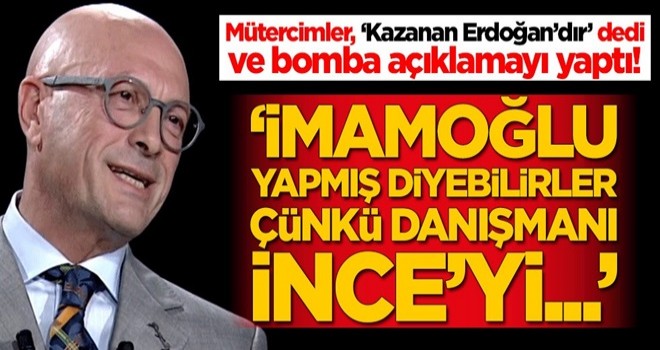 Erol Mütercimler, ‘Kazanan Erdoğan’dır’ dedi ve bomba açıklamayı yaptı: İmamoğlu yapmış diyebilirler çünkü...