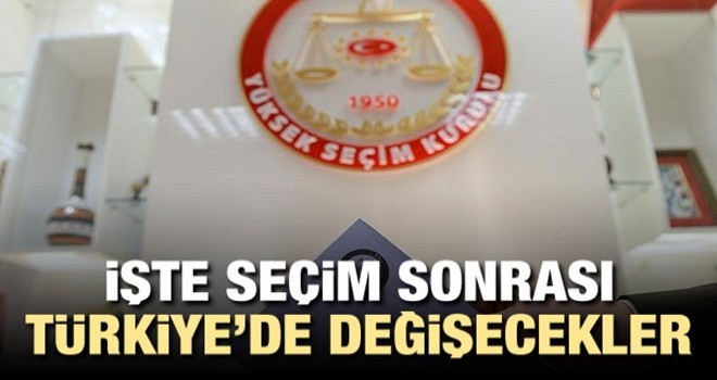 YSK'da sistem değişiyor! Oy hesaplama sil baştan...