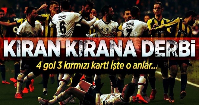 Tarih bu maçı yazar! 4 gol 3 kırmızı kart!