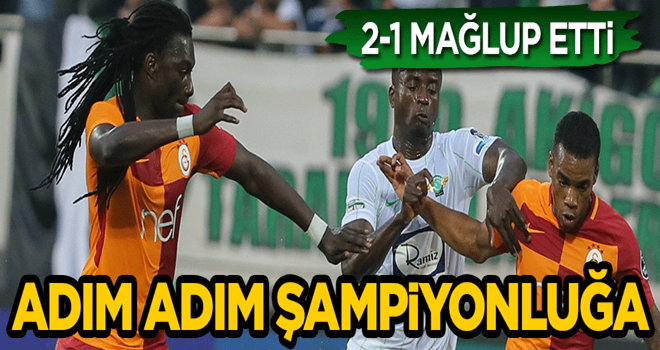 Galatasaray şampiyonluğa koşuyor