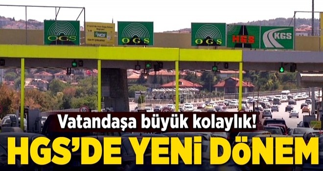 HGS ödemesinde yeni dönem! .