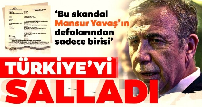 CHP’li Mansur Yavaş’ın sahte senet skandalı