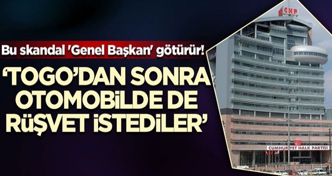 Bu skandal 'Genel Başkan' götürür!