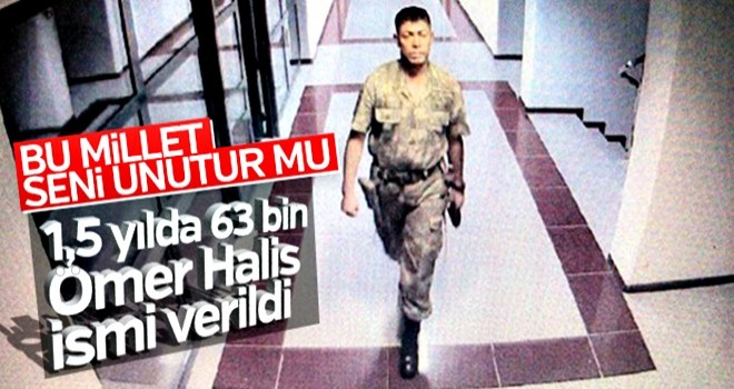 63 bin bebeğe Ömer Halis ismi verildi