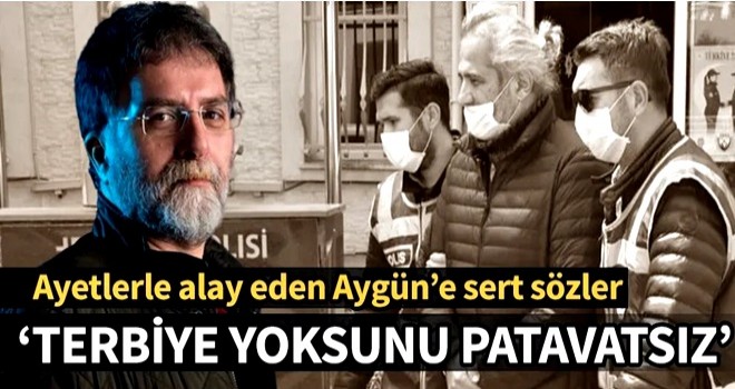 Ahmet Hakan'dan Hakan Aygün'e: Terbiye yoksunu patavatsız