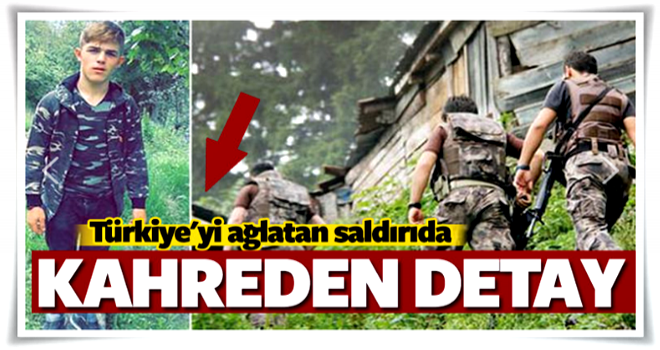 Trabzon'daki saldırıda kahreden detay!