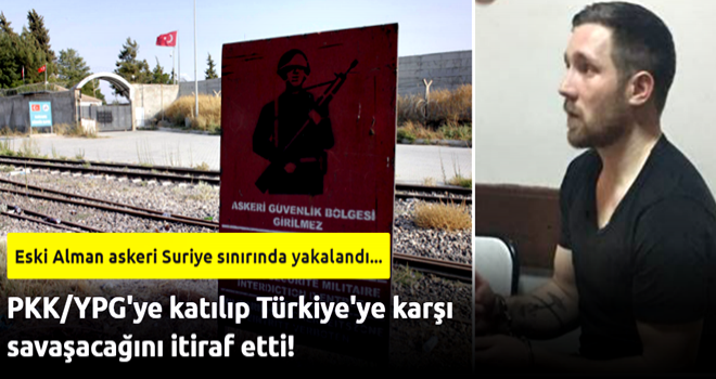 Alman uyruklu Patrick Kraicker isimli terörist Şırnak'ta yakalandı!