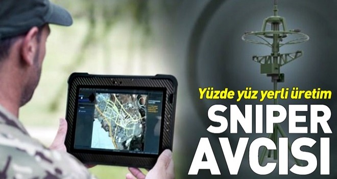 Aselsan üretti! Sniper avcısı