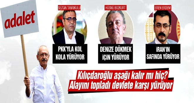 Kılıçdaroğlu aldı onları yanına sokağa indi!