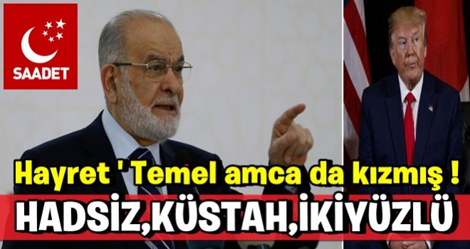 Karamollaoğlu'ndan Trump'ın skandal tehdidine tepki