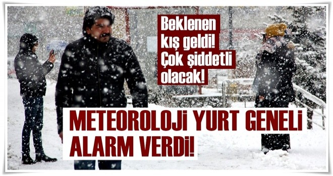 Ve beklenen kış geldi! Son dakika hava durumu bilgisi Meteoroloji'den geldi! İstanbul'da kar başlıyor mu?