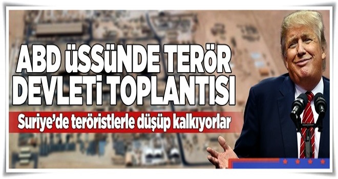 ABD üssünde terör devleti toplantısı .