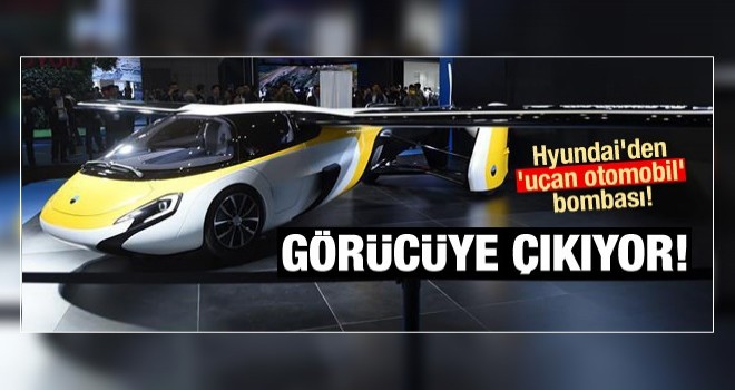 Hyundai'den 'uçan otomobil' bombası! Görücüye çıkıyor