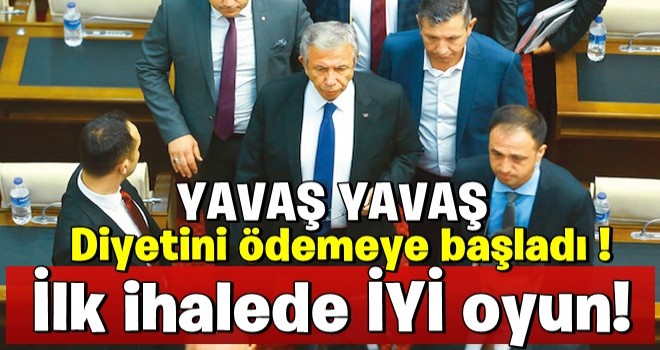 İlk ihalede İYİ oyun!