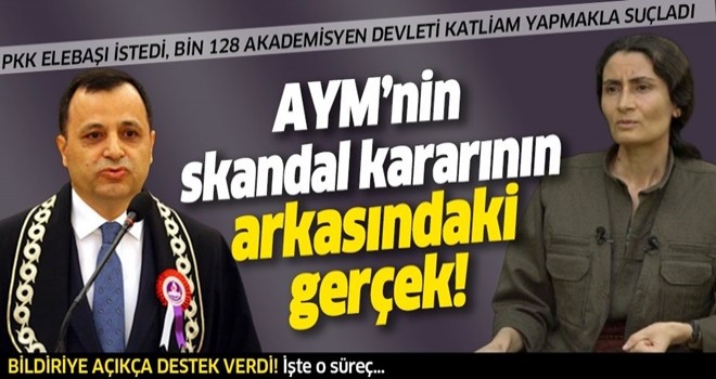 PKK elebaşı Bese Hozat istedi, bin 128 akademisyen devleti katliam yapmakla suçladı! İşte o süreç... .