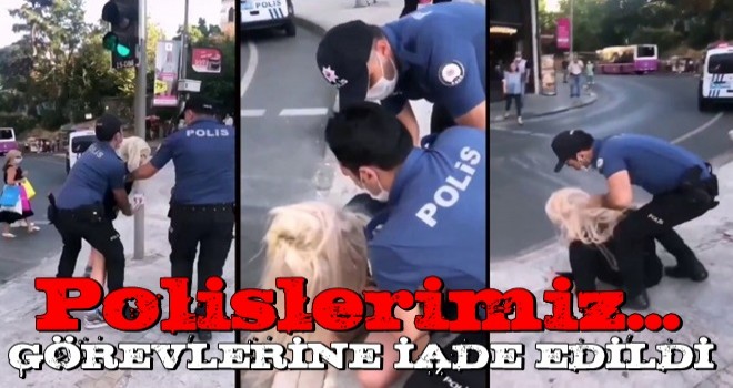 Kadıköy’deki olay sonrası polislerimiz görevlerine iade edildi