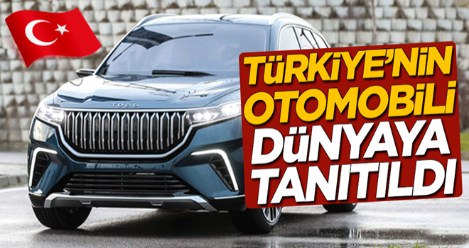 Türkiye'nin otomobili dünyaya tanıtıldı